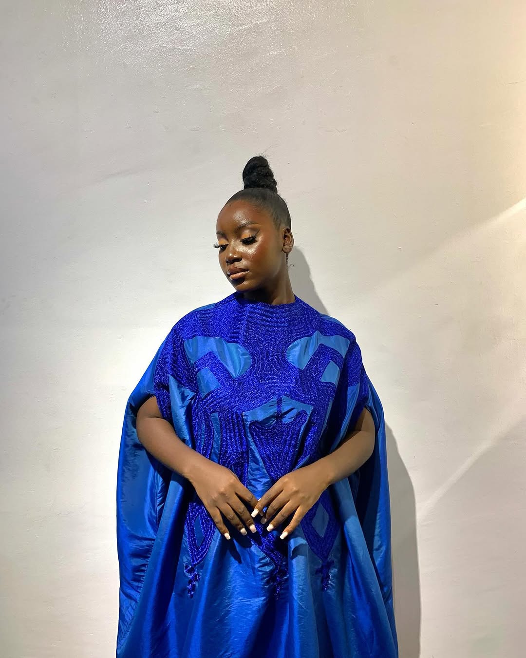 Cobalt Embroidered Boubou