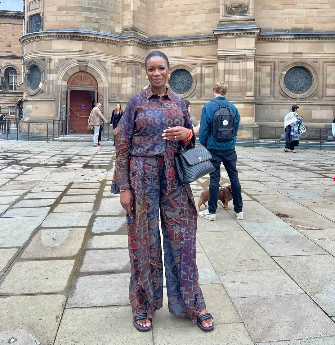 Indigo Print Jumpsuit