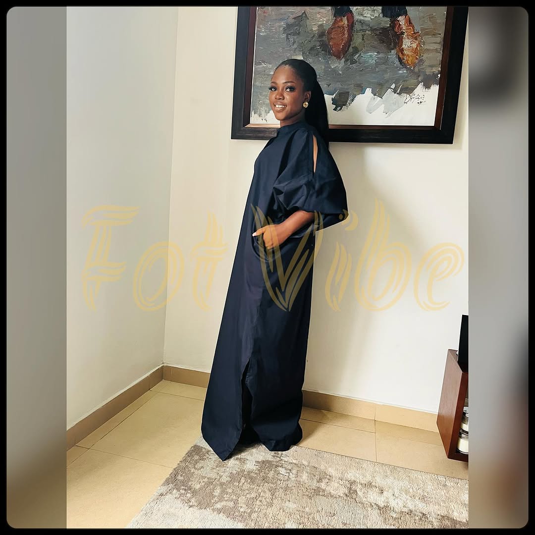 Indigo Agbada Boubou