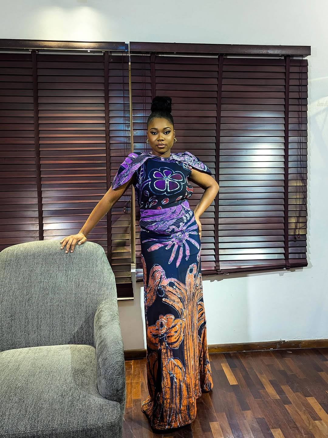 Midnight Bloom Maxi