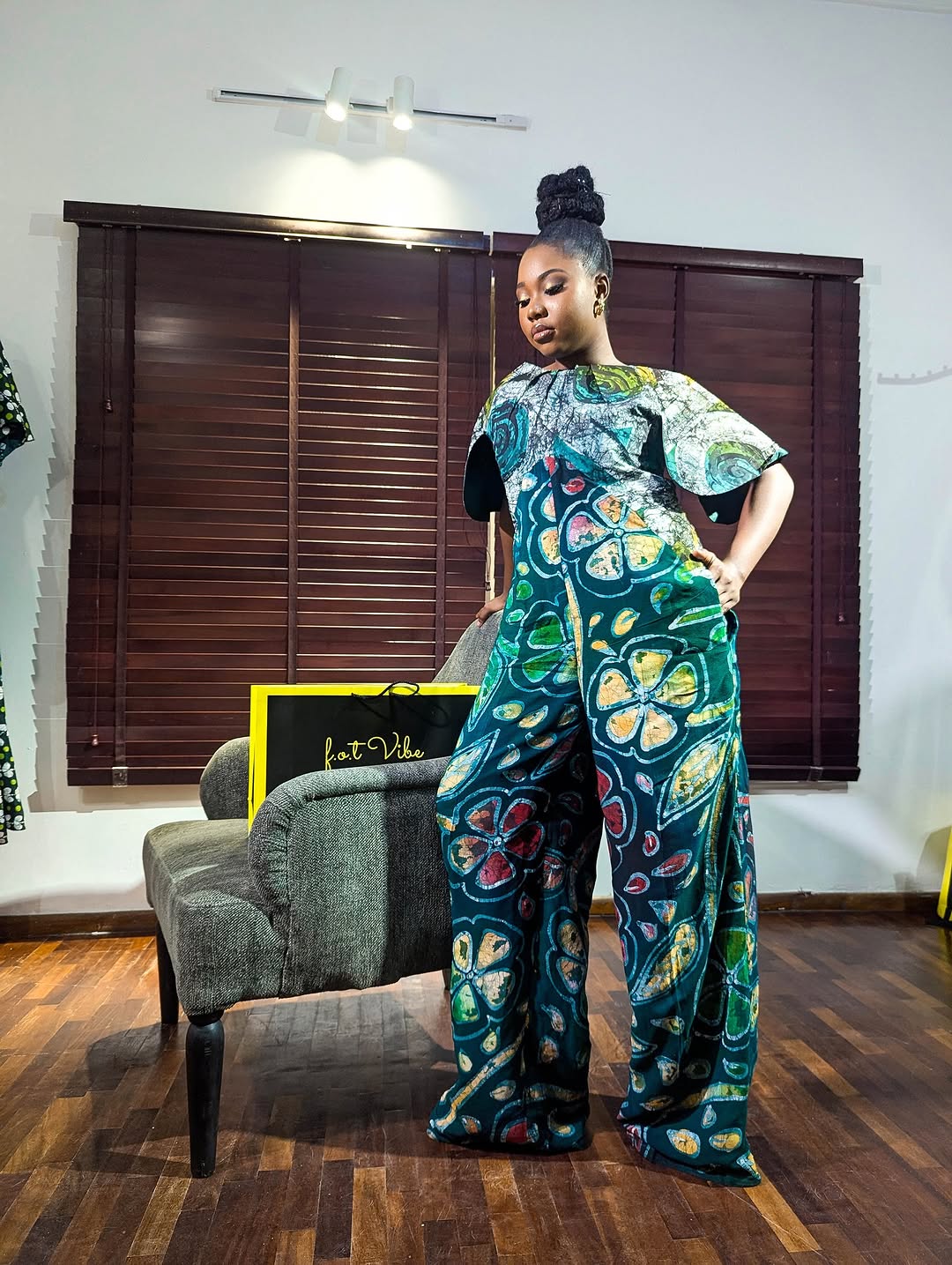 Emerald Bloom Jumpsuit